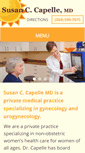 Mobile Screenshot of capelleurogyn.com